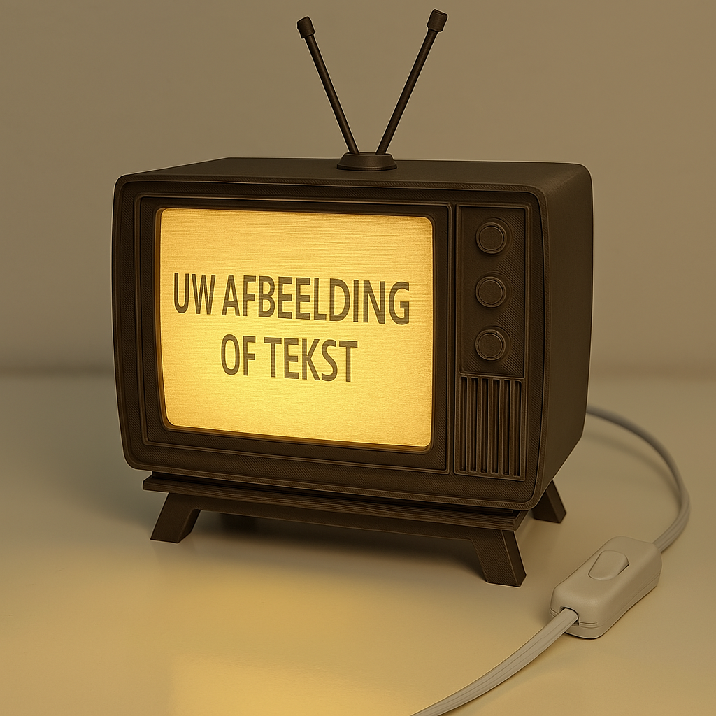 Gepersonaliseerde Litho TV