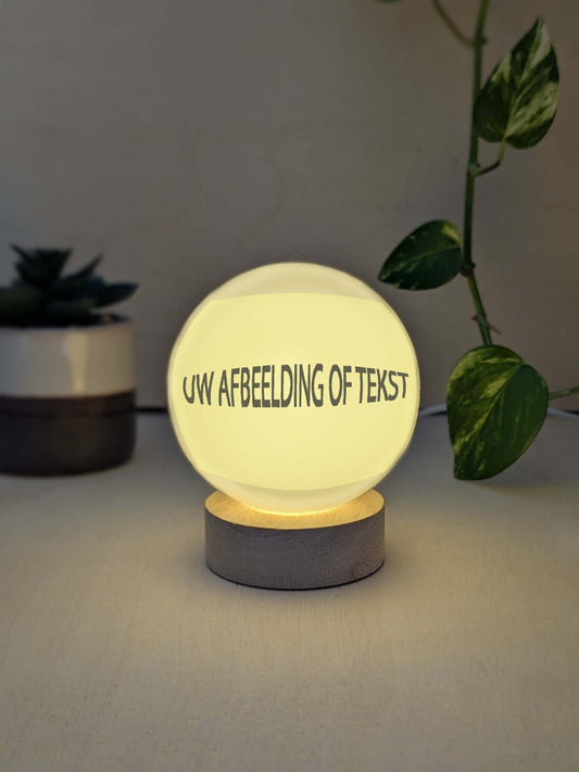 Personalized Lithophane Moonlamp – LED Globe